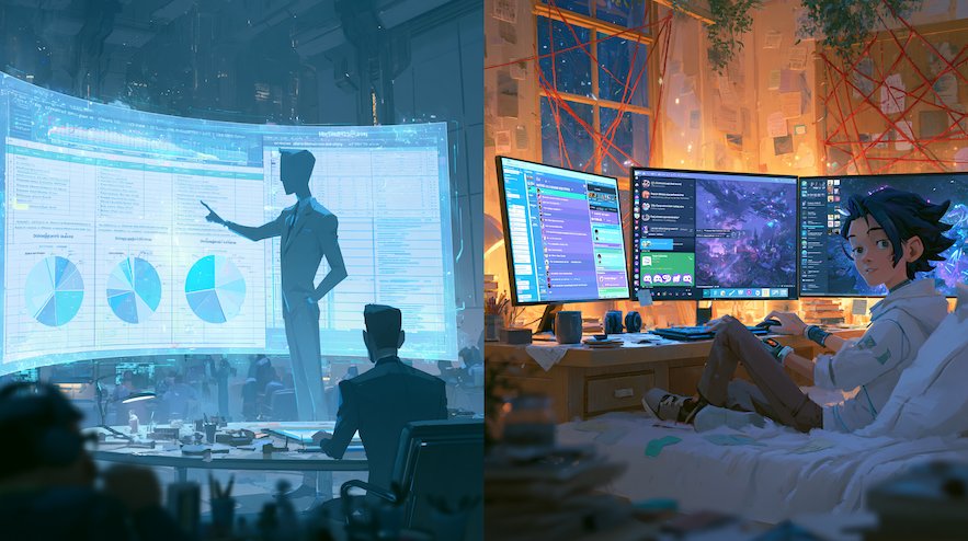 Two audiences: the boardroom spreadsheet versus the fandom